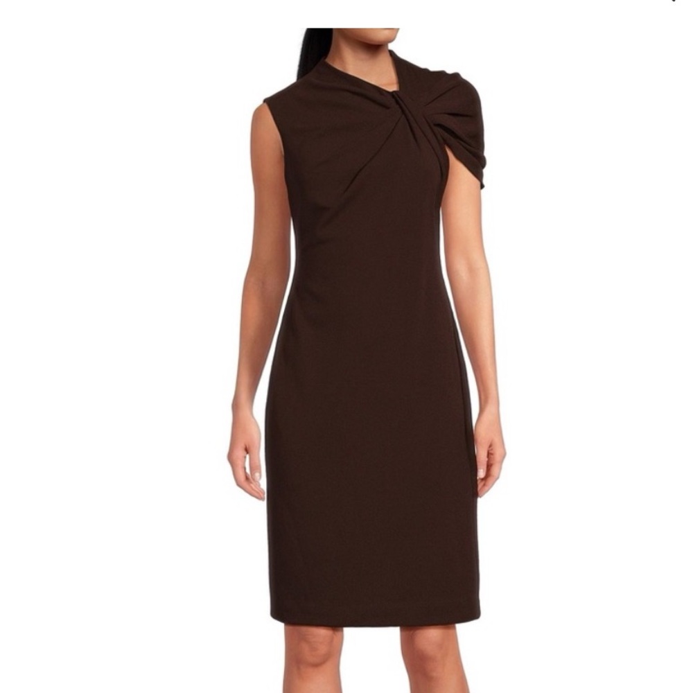 Trina Turk Keshi brown dress